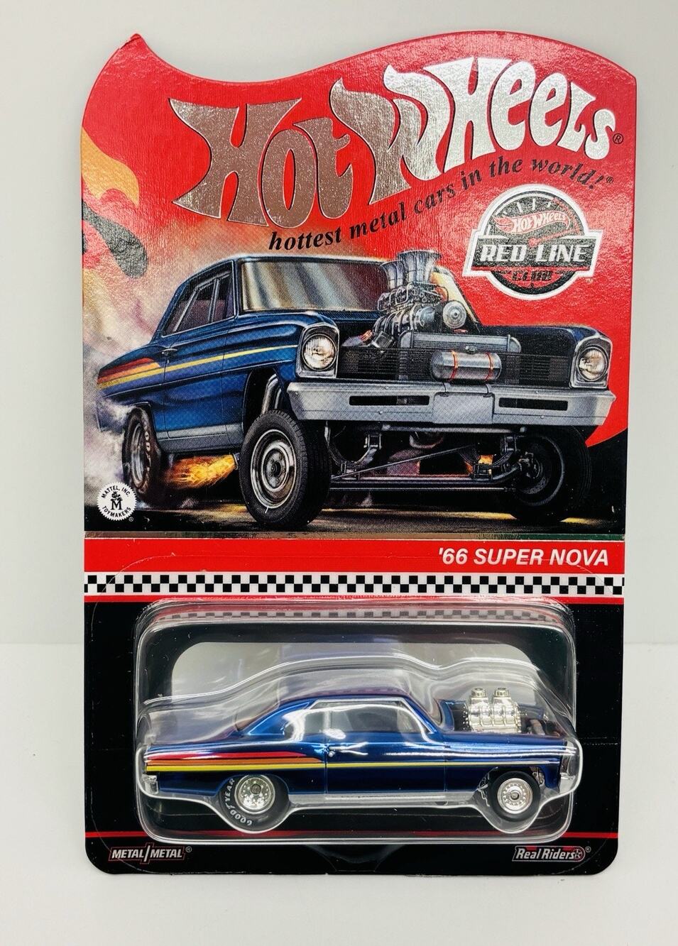 Hot Wheels 2022 RLC '66 Super Nova Blue w/ Protector Case HNL16
